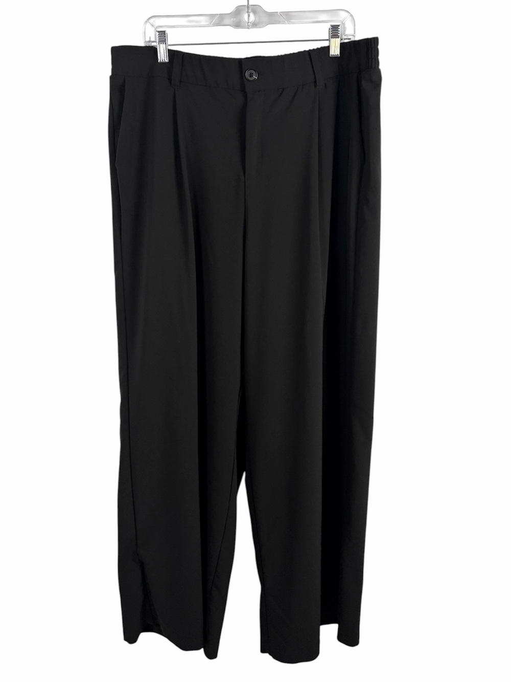 Studio by Torrid Black Wide Leg Career Pants Elastic Back Size 18